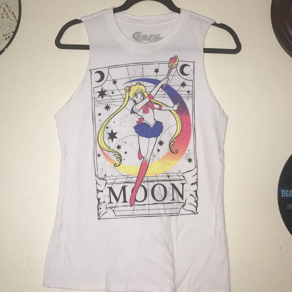 Sailor Moon sleeveless t-shirt
